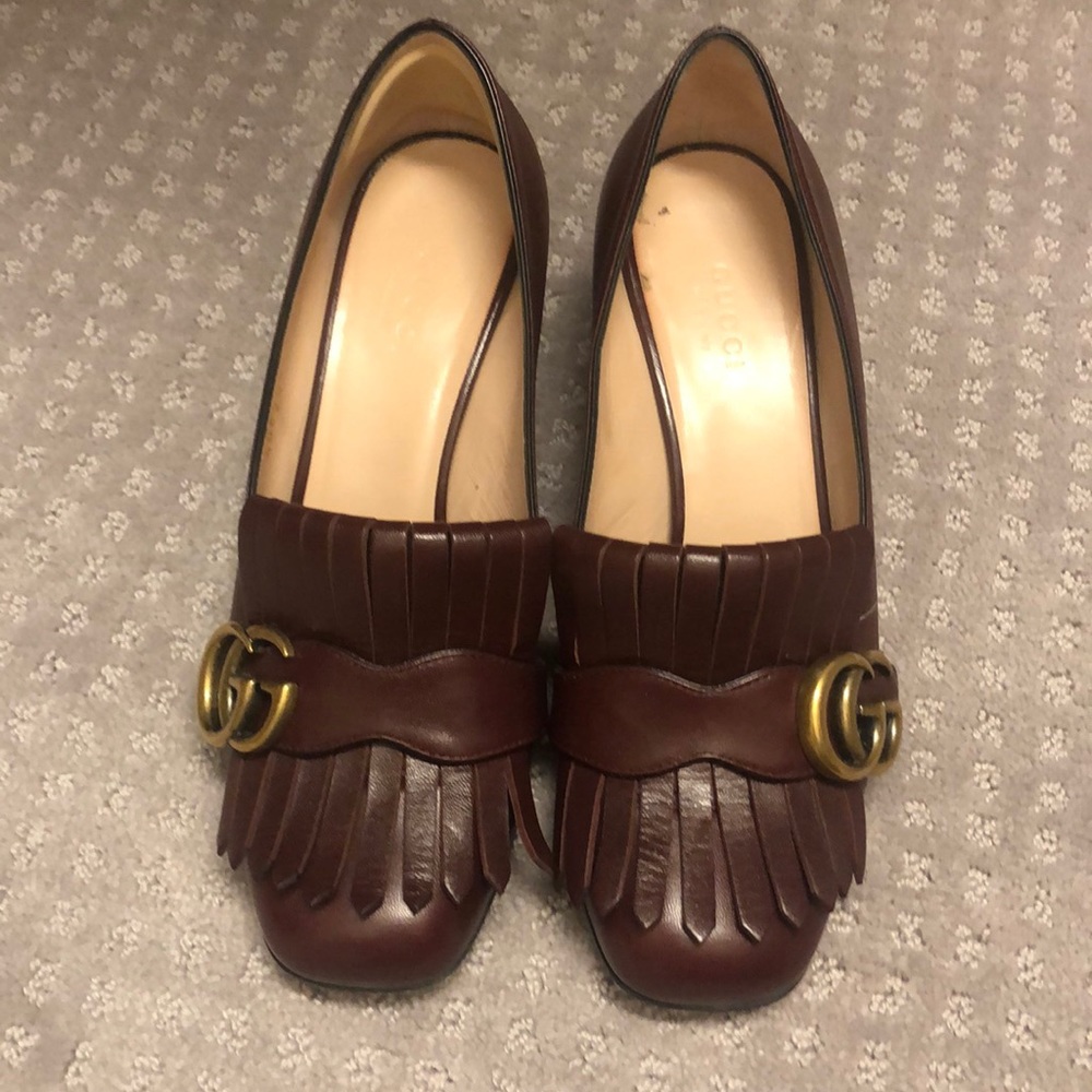 Gucci marmont loafers